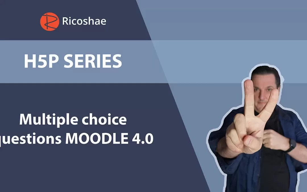 H5P Series – Creating a MULTIPLE CHOICE quiz question Moodle 4.0