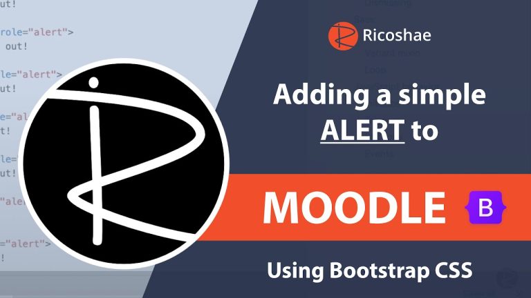 Elevate Your Moodle Content: A Simple Guide to Bootstrap Alerts