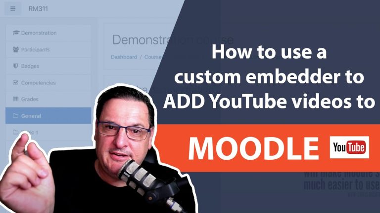 Supercharge Your Moodle Content: Embedding YouTube Videos with Ease