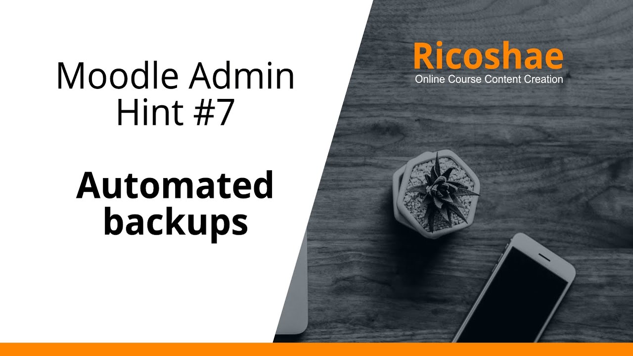 MOODLE Admin Hint #7: Streamlining Your Course Management with Automated Backups