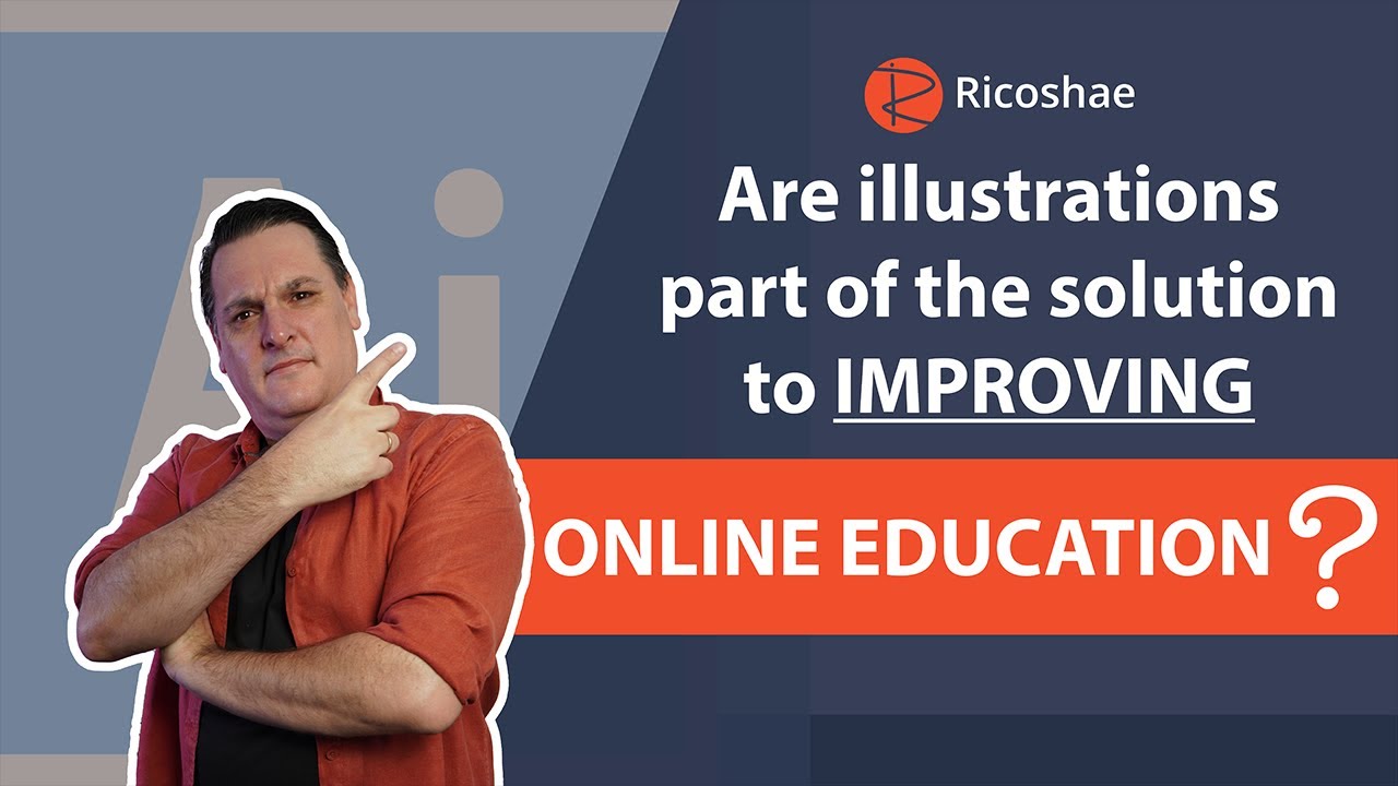 Level Up Your Online Education Content: The Power of Illustrations