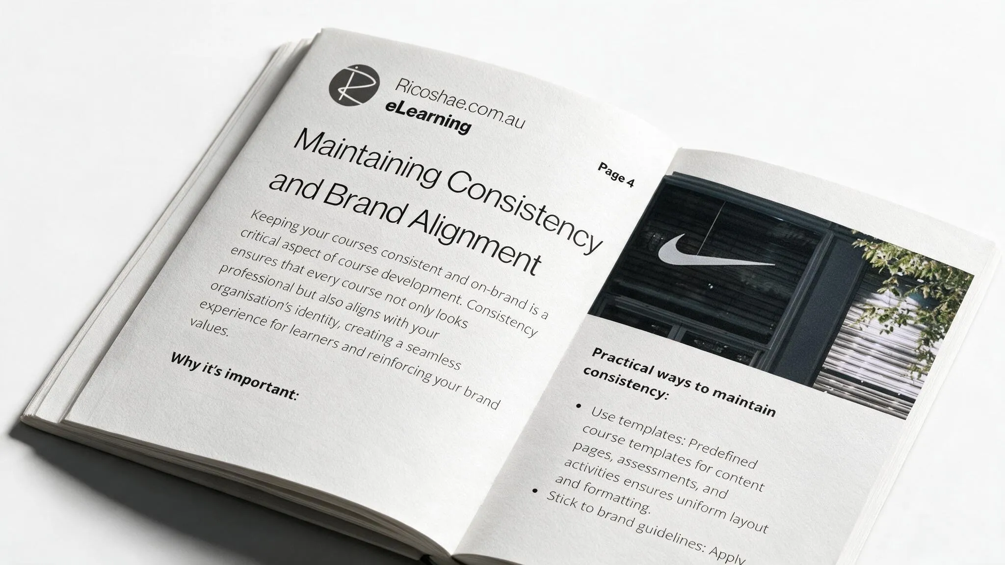 Maintaining Consistency and Brand Alignment - Ricoshae